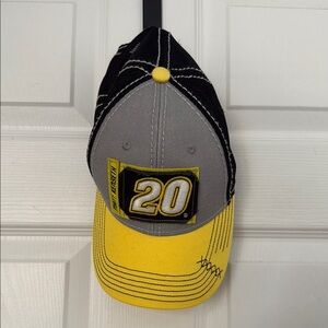 Matt Kenseth grey, black and Yellow nascar unisex hat